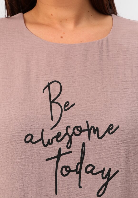 Костюм: брюки и блуза с лаконичным принтом шир.  580, рис. 38