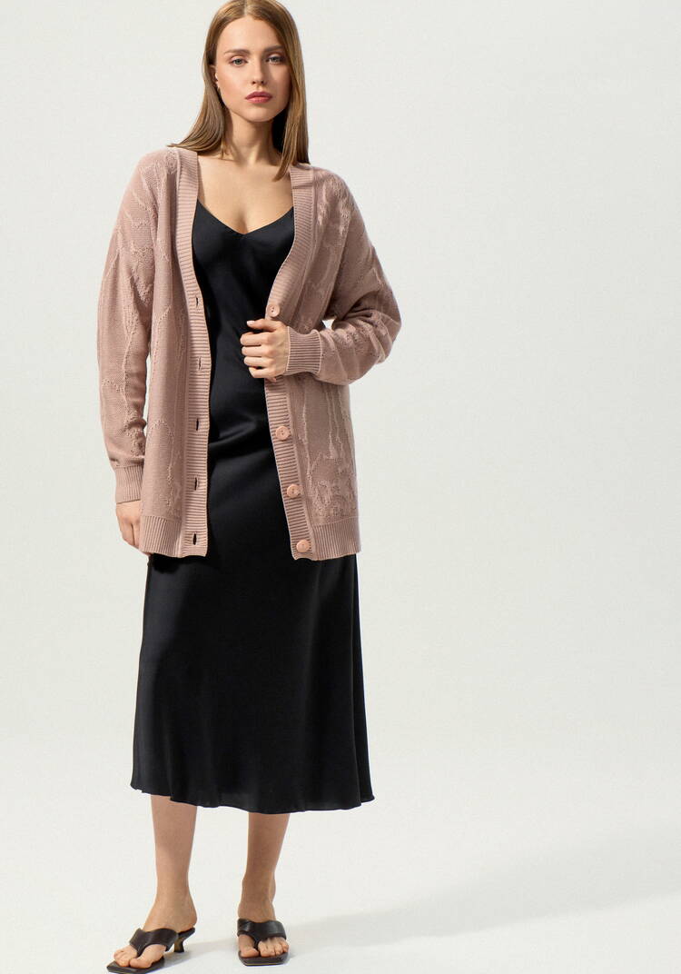 Кардиган удлиненный с абстрактным рисунком шир.  750, рис. 10