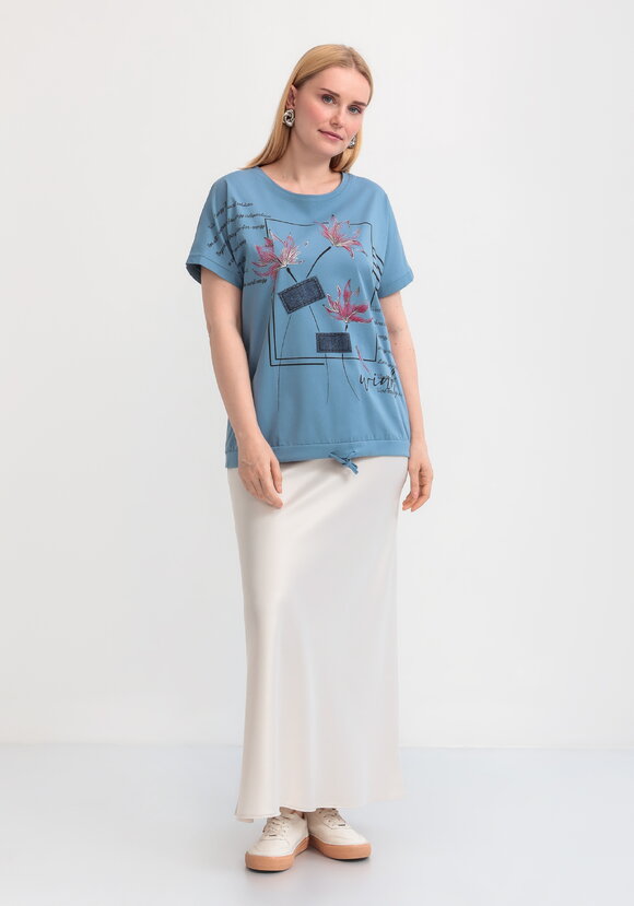 Блуза Мила шир.  580, рис. 22