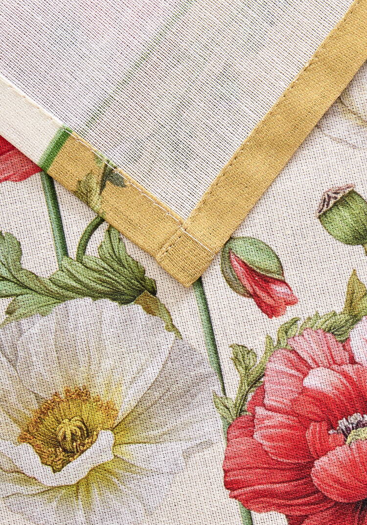 Комплект полотенец Маки, 2 шт. шир.  750, рис. 5