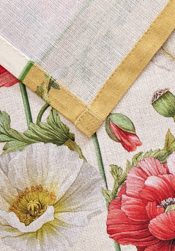 Комплект полотенец Маки, 2 шт. шир.  580, рис. 5