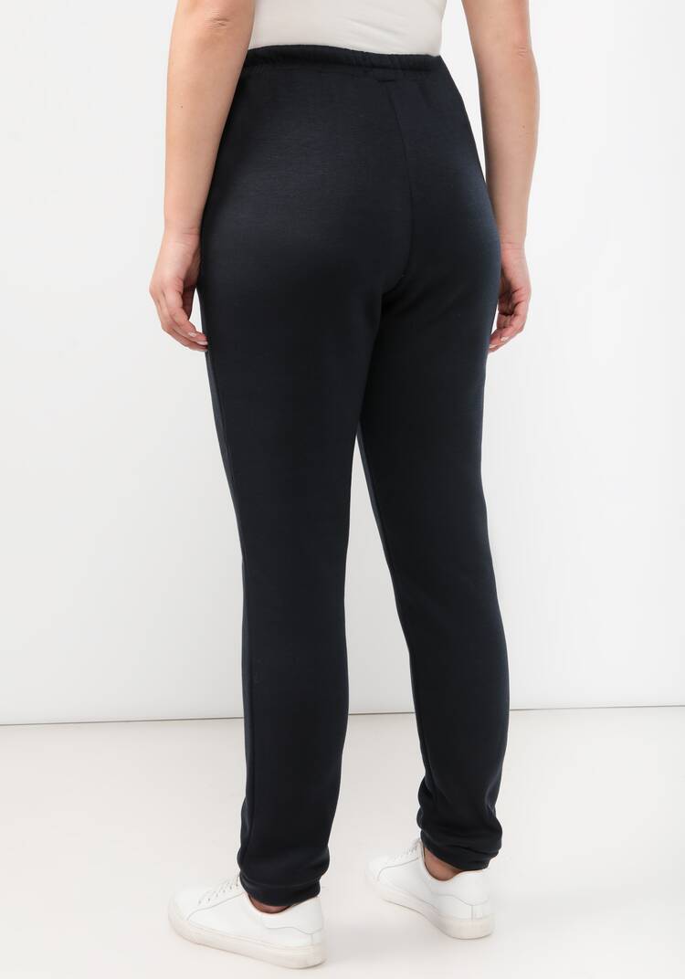 Брюки прямые утепленные на резинке шир.  750, рис. 22