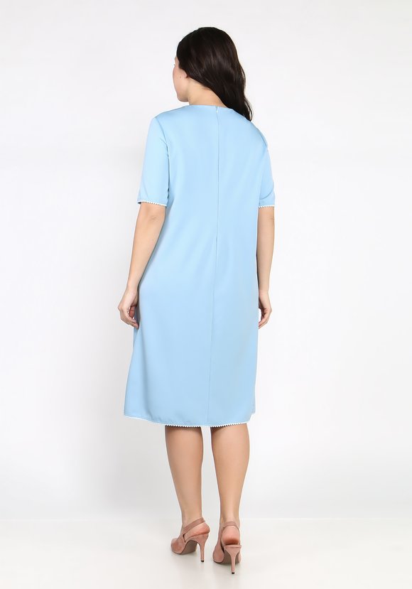 Платье А силуэта Адель шир.  580, рис. 11