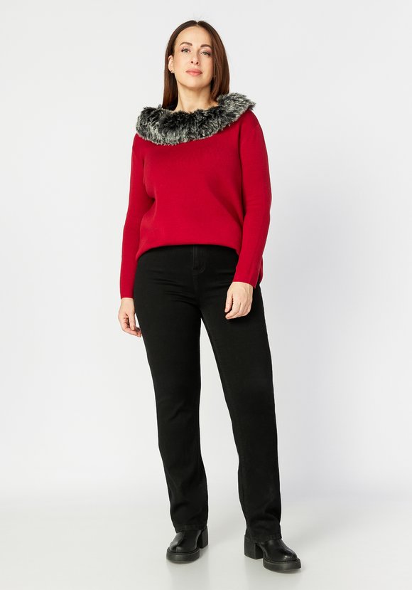 Джемпер со съемным воротником шир.  580, рис. 4