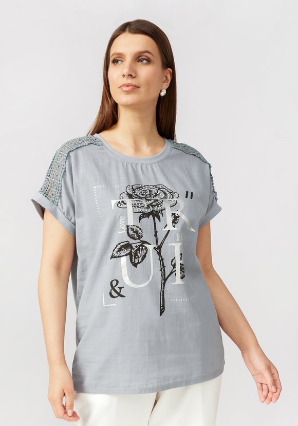 Блуза женская Джина шир.  580, рис. 6