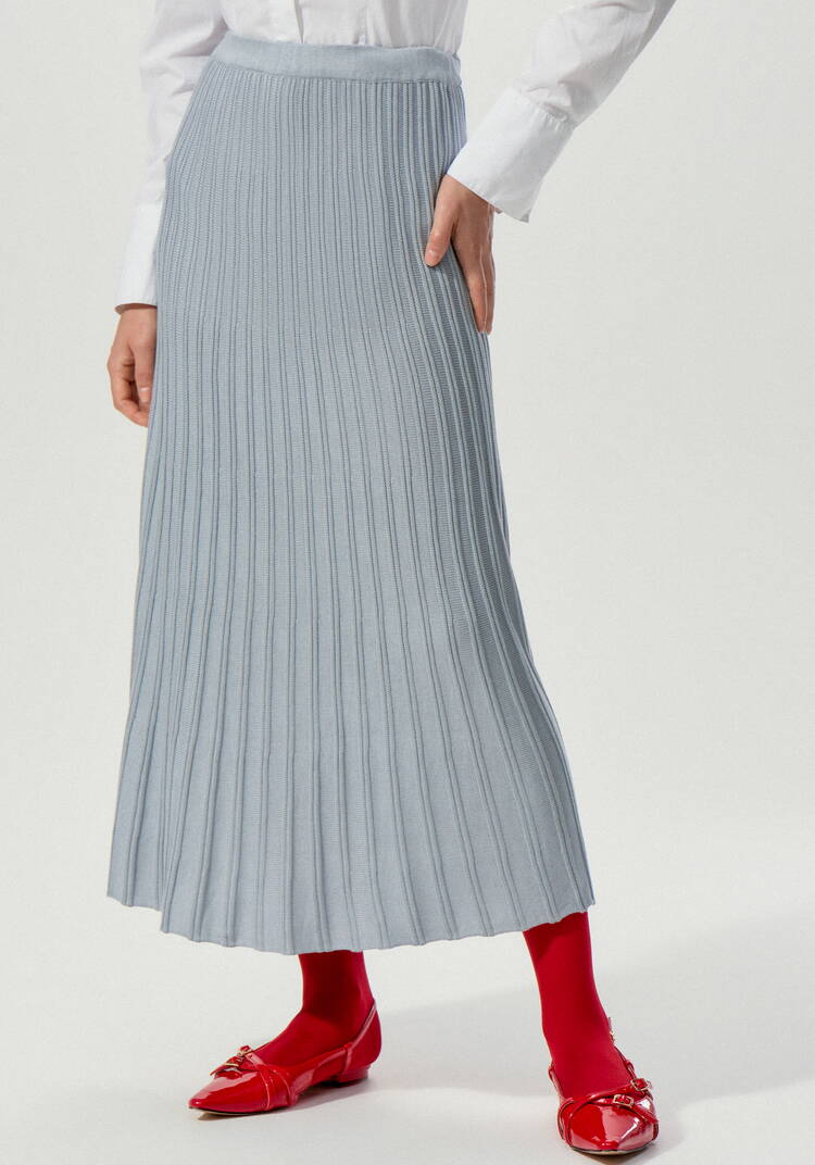 Юбка женская с плиссе шир.  750, рис. 9