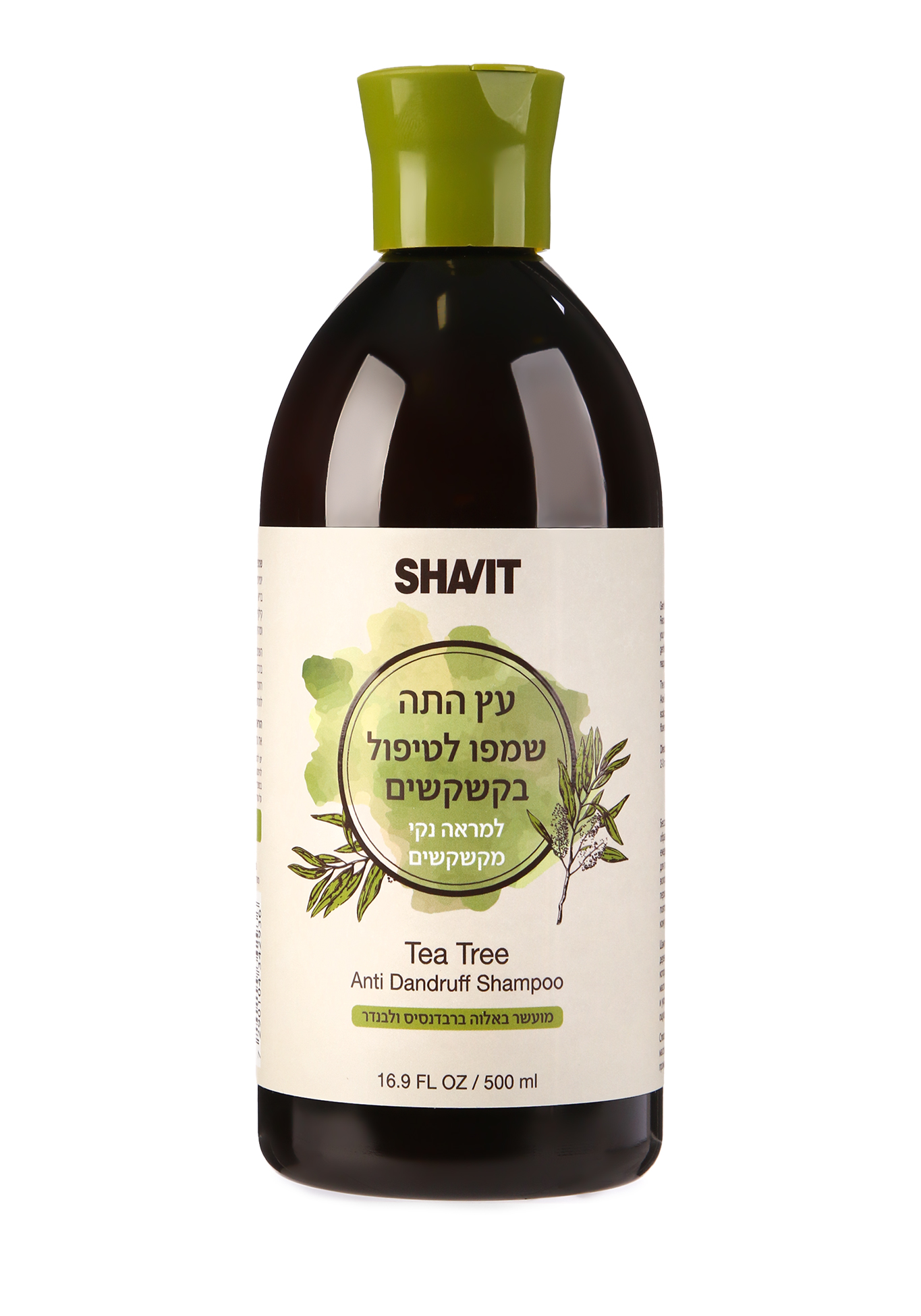 

Бессолевой шампунь против перхоти Shavit Tea