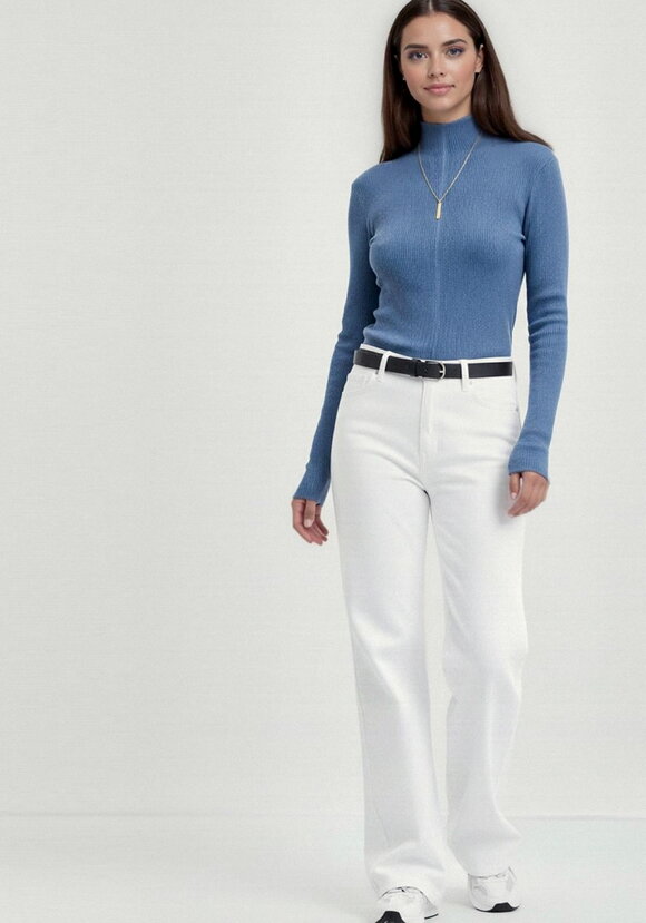 Джемпер с цельнокроеной стойкой шир.  580, рис. 21