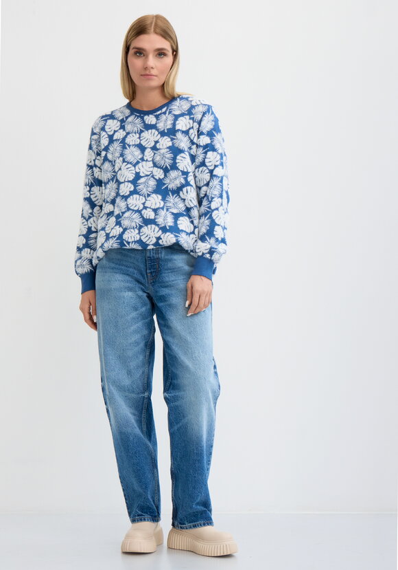 Туника пушистая с принтом шир.  580, рис. 30