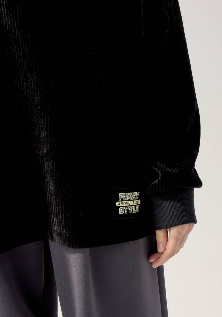 Поло с меховым воротником шир.  750, рис. 13