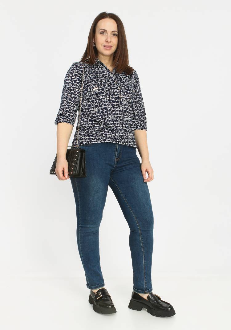 Блуза Чудесная встреча шир.  750, рис. 14