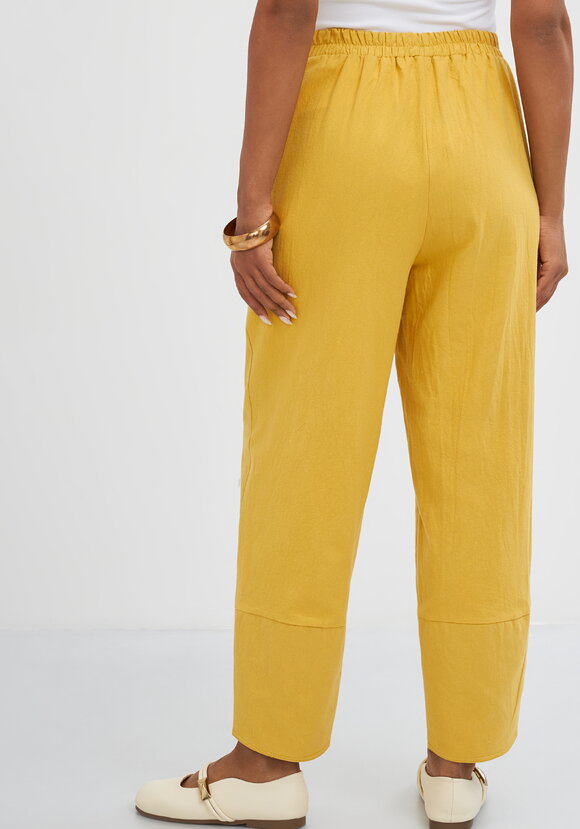 Брюки-тюльпан на резинке шир.  580, рис. 11