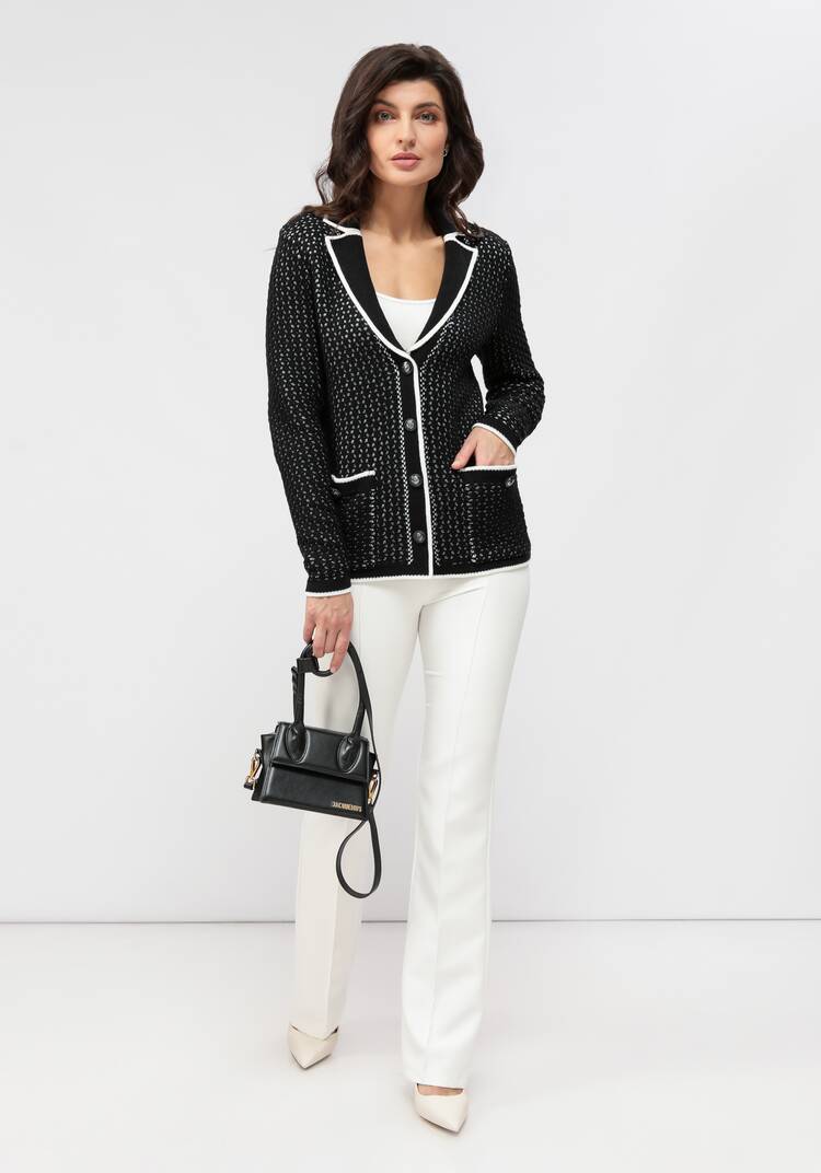 Пиджак с воротником и накладными карманами шир.  750, рис. 11