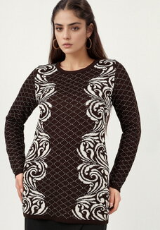 Туника с принтом Узоры