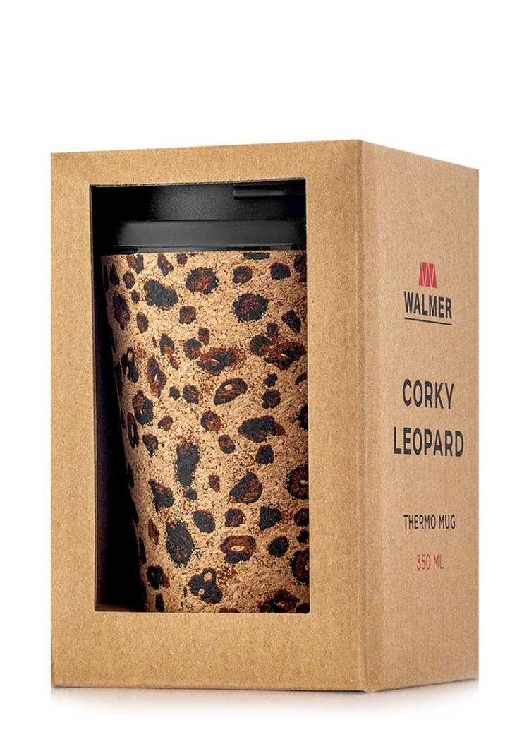 WALMER Термокружка Corky Leopard, 350 мл шир.  750, рис. 3