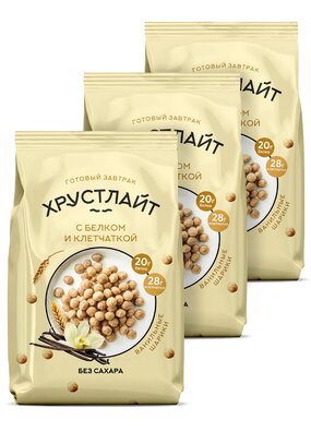 Завтрак Хрустлайт с белком и клетчаткой,3шт