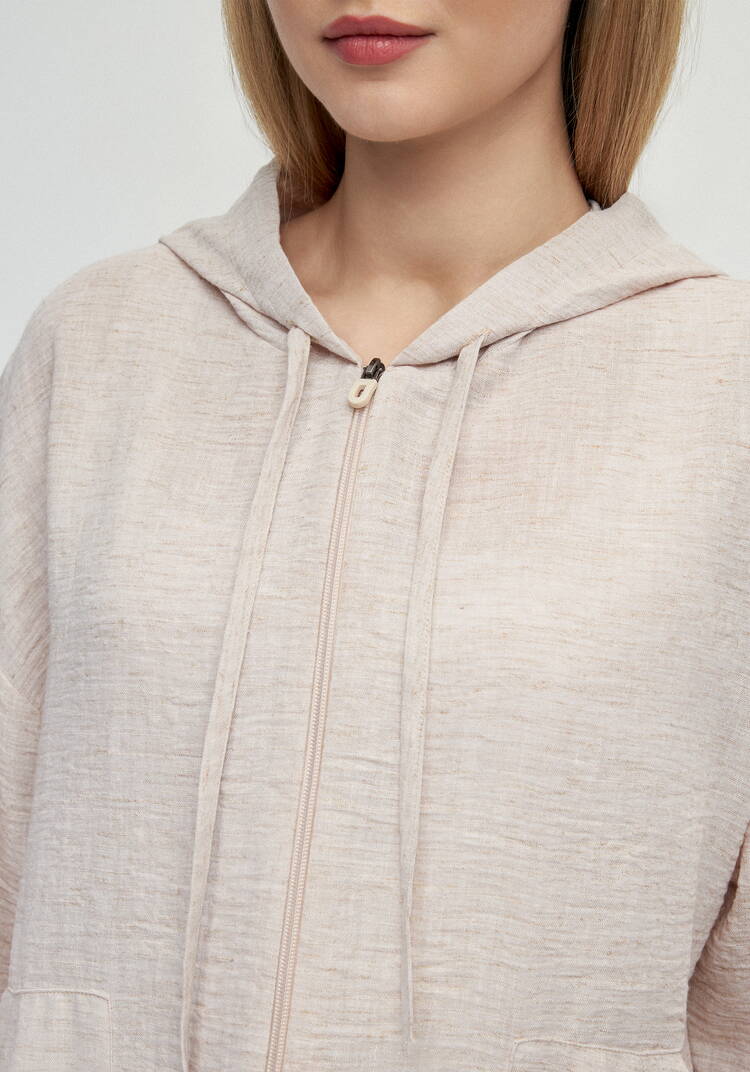 Пыльник изо льна на молнии шир.  750, рис. 5