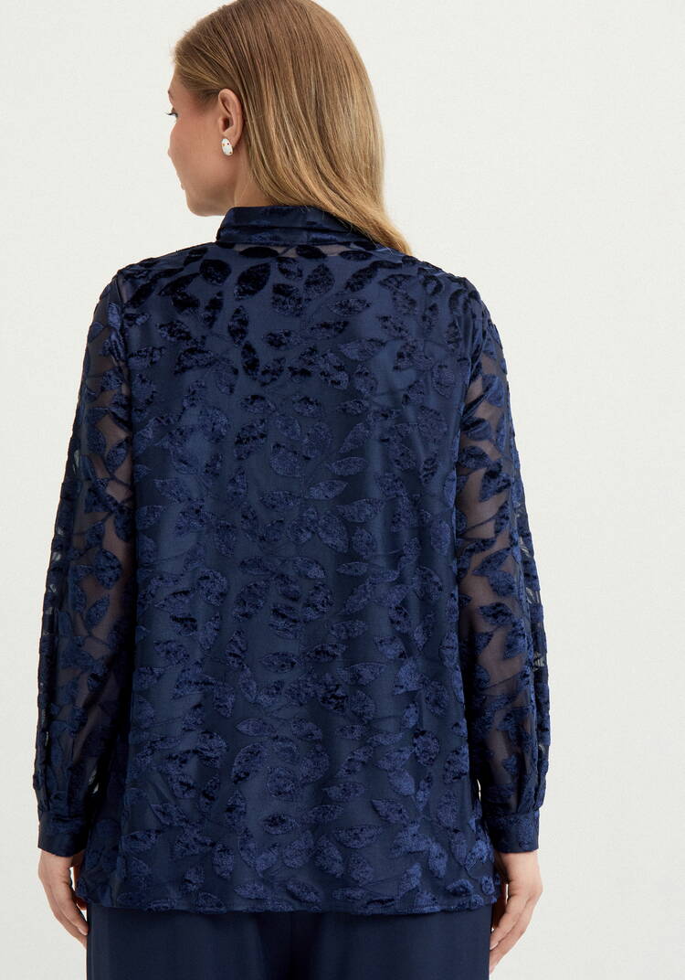 Блуза Мелaния шир.  750, рис. 19