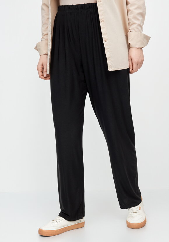 Брюки прямые на резинке Ирма шир.  580, рис. 7