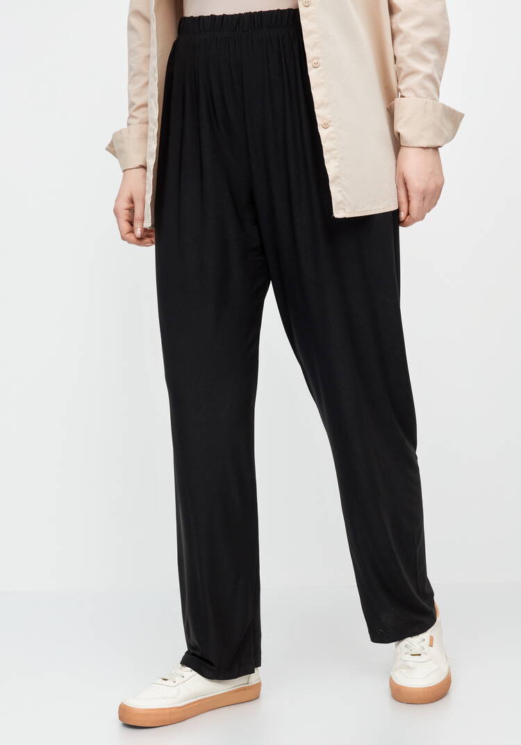 Брюки прямые на резинке Ирма шир.  750, рис. 7