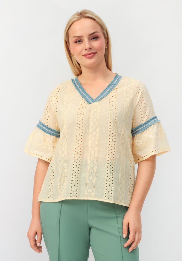 Блуза Аделя шир.  580, рис. 21