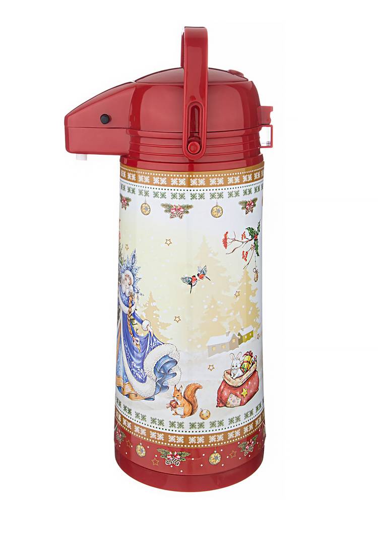 Термос со стеклянной колбой и помпой шир.  750, рис. 17