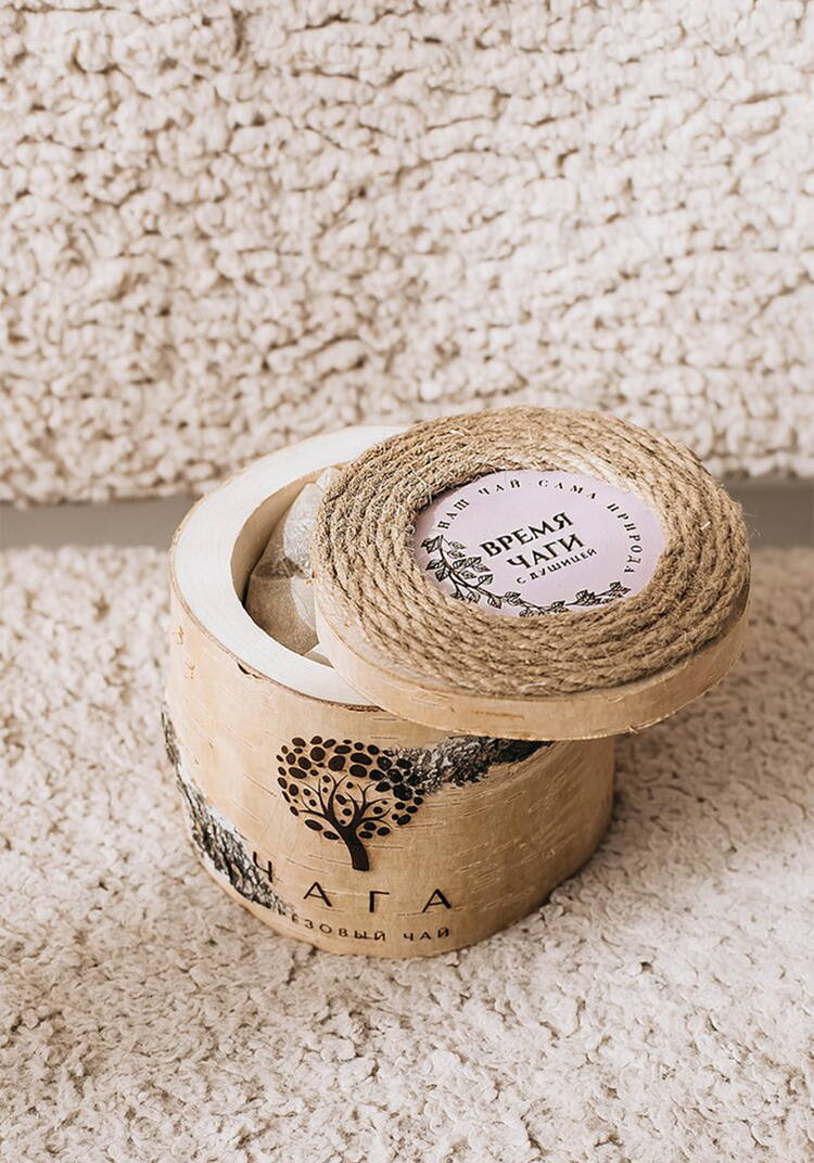 Чай из чаги с душицей в берёзовом бочонке шир.  750, рис. 4