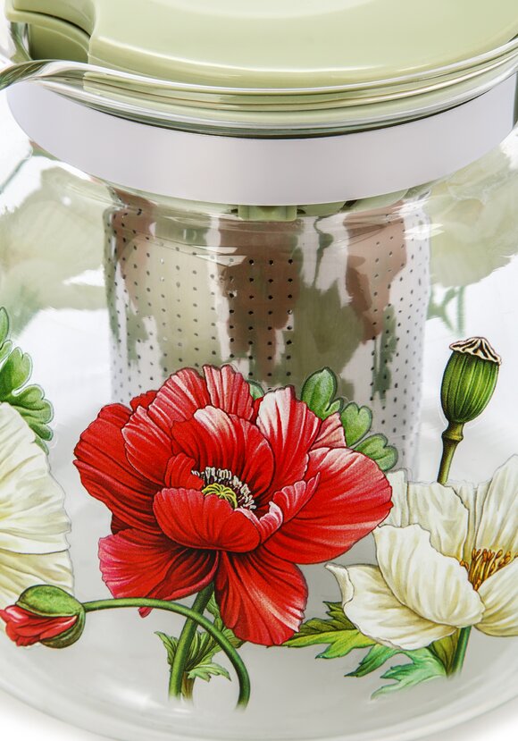 Заварочный стеклянный чайник с фильтром шир.  580, рис. 27