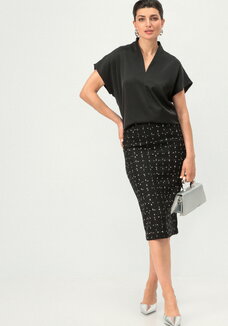 Юбка классическая миди