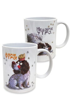 Кружки Спаниэль, 2 шт.