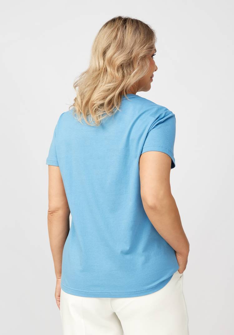 Футболка женская свободного кроя шир.  750, рис. 9