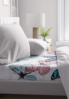 Простыня на резинке Попурри