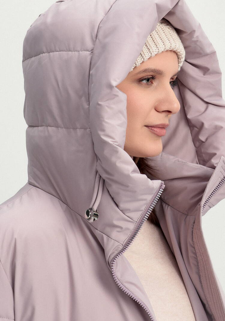 Пуховик с боковыми карманами на молнии шир.  750, рис. 27