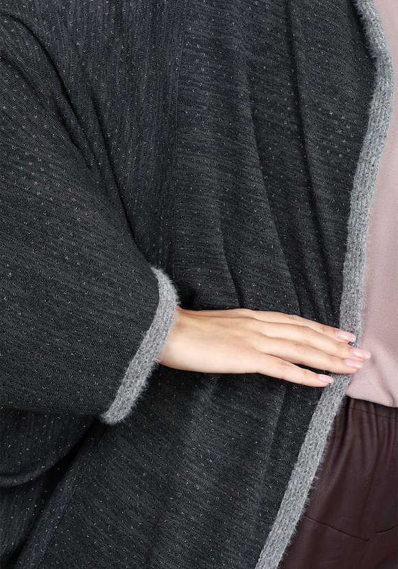 Кардиган-трансформер  летучая мышь шир.  580, рис. 10