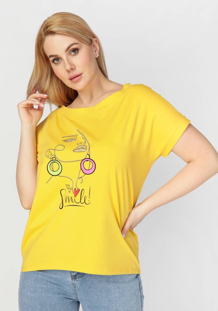 Футболка женская Виолетта шир.  750, рис. 23