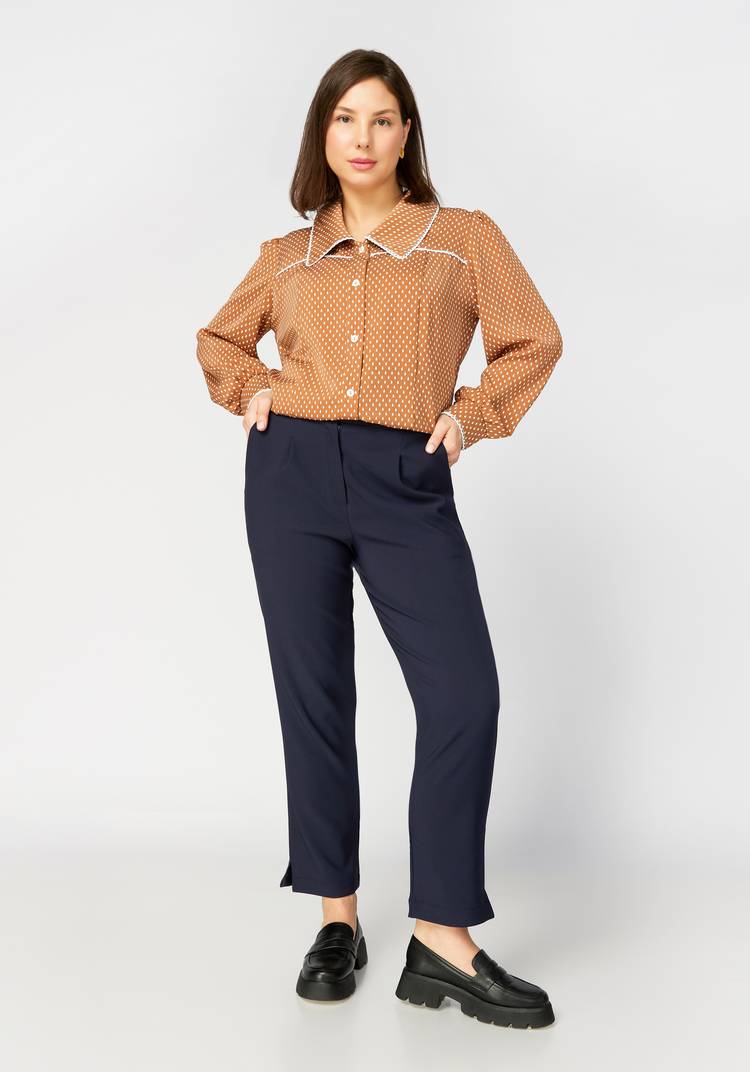 Брюки укороченные 7/8 шир.  750, рис. 8