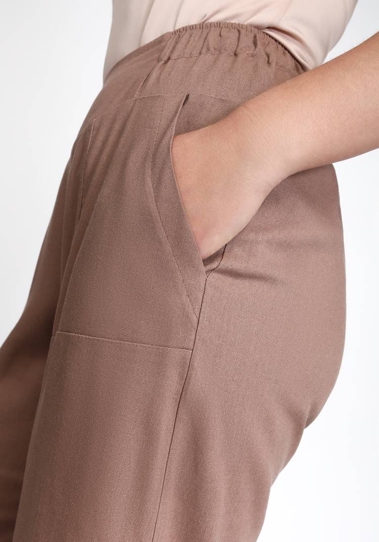 Брюки с рельефными вставками шир.  750, рис. 8