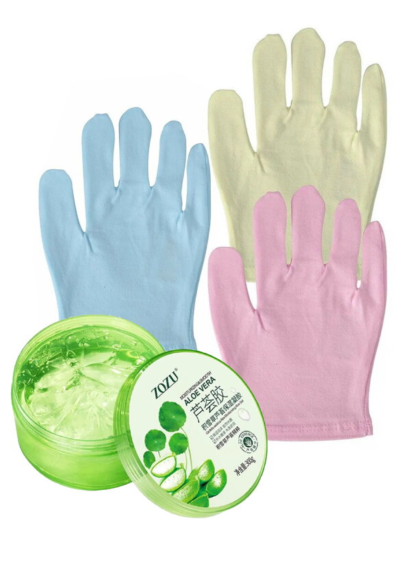 Набор косметический с перчатками шир.  580, рис. 1