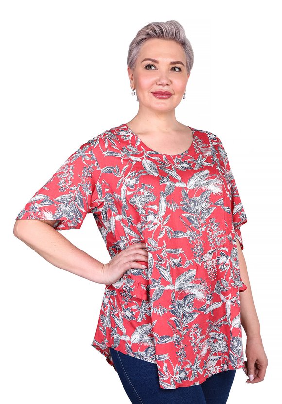 Блуза Чувственная Феерия шир.  580, рис. 7