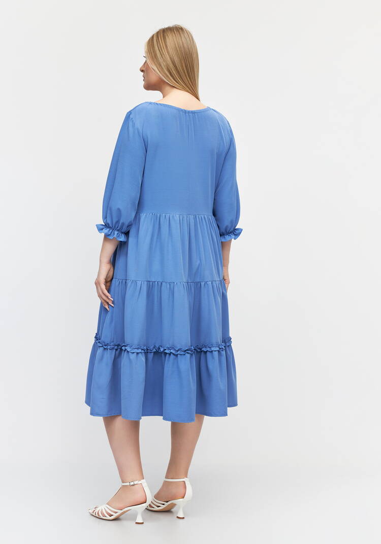 Платье однотонное Кристи шир.  750, рис. 3