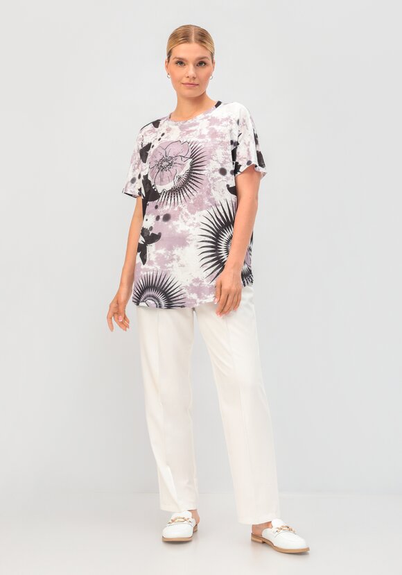 Футболка со стразами Мелисса шир.  580, рис. 7