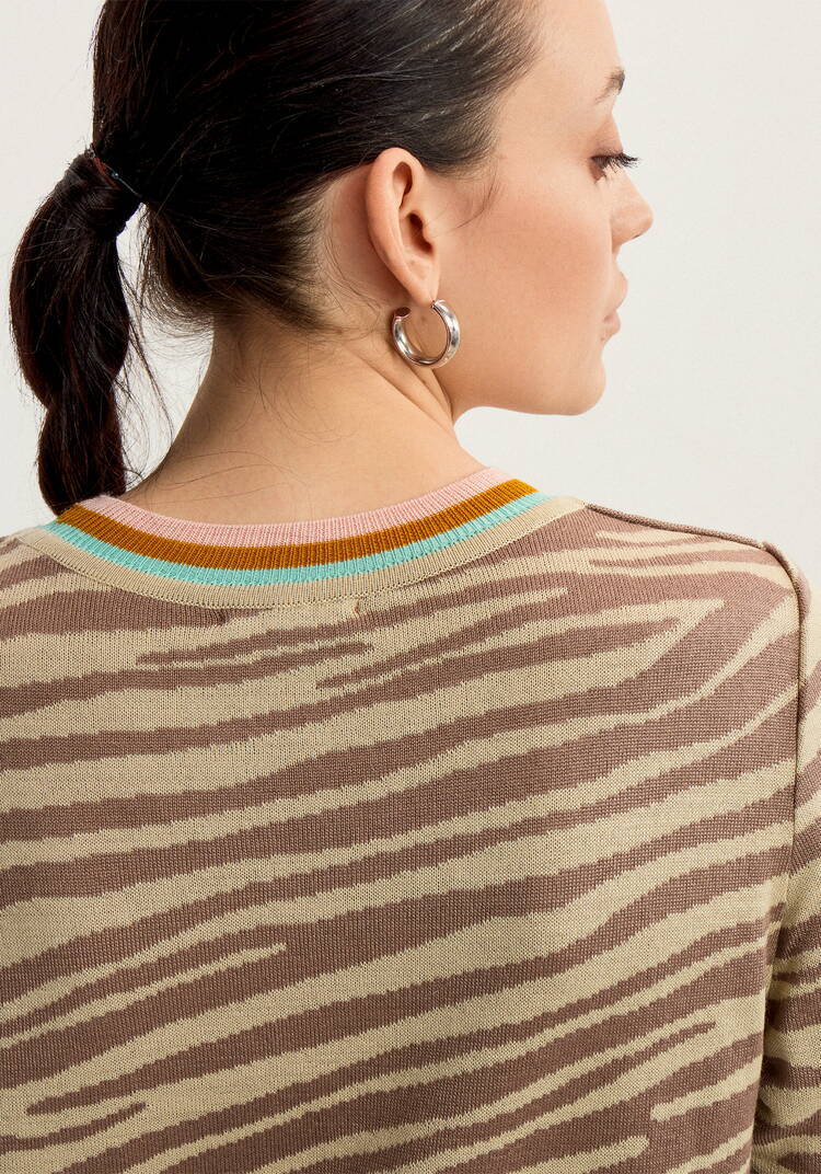 Джемпер с жаккардовым рисунком шир.  750, рис. 29