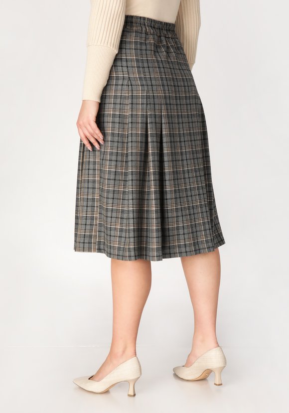 Юбка со складками на запах шир.  580, рис. 2