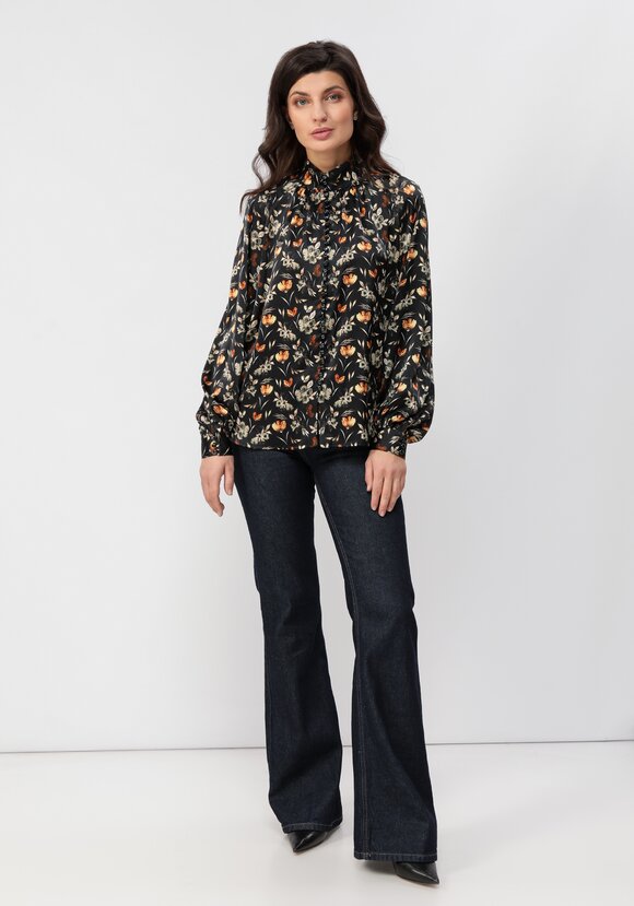 Блуза прямого силуэта с рукавом реглан шир.  580, рис. 8