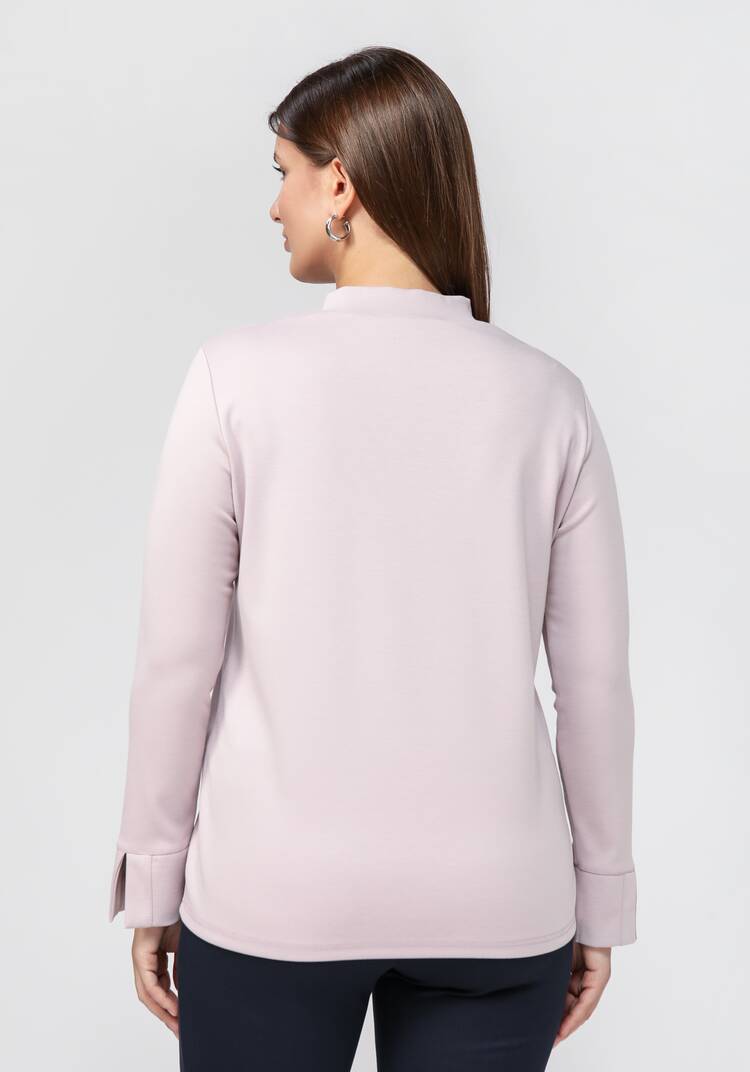 Джемпер с оригинальными манжетами шир.  750, рис. 9