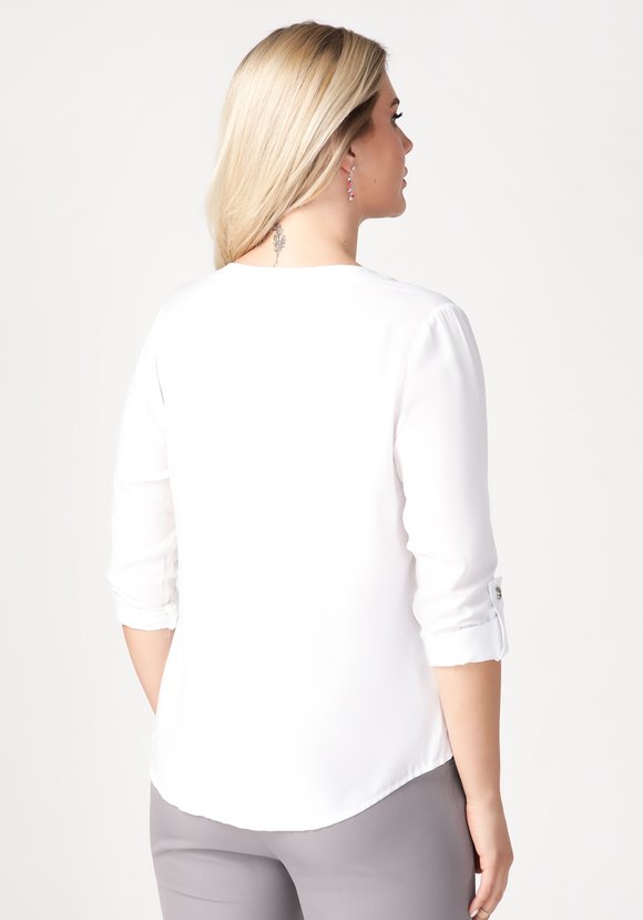 Рубашка прямого кроя Аннета шир.  580, рис. 3