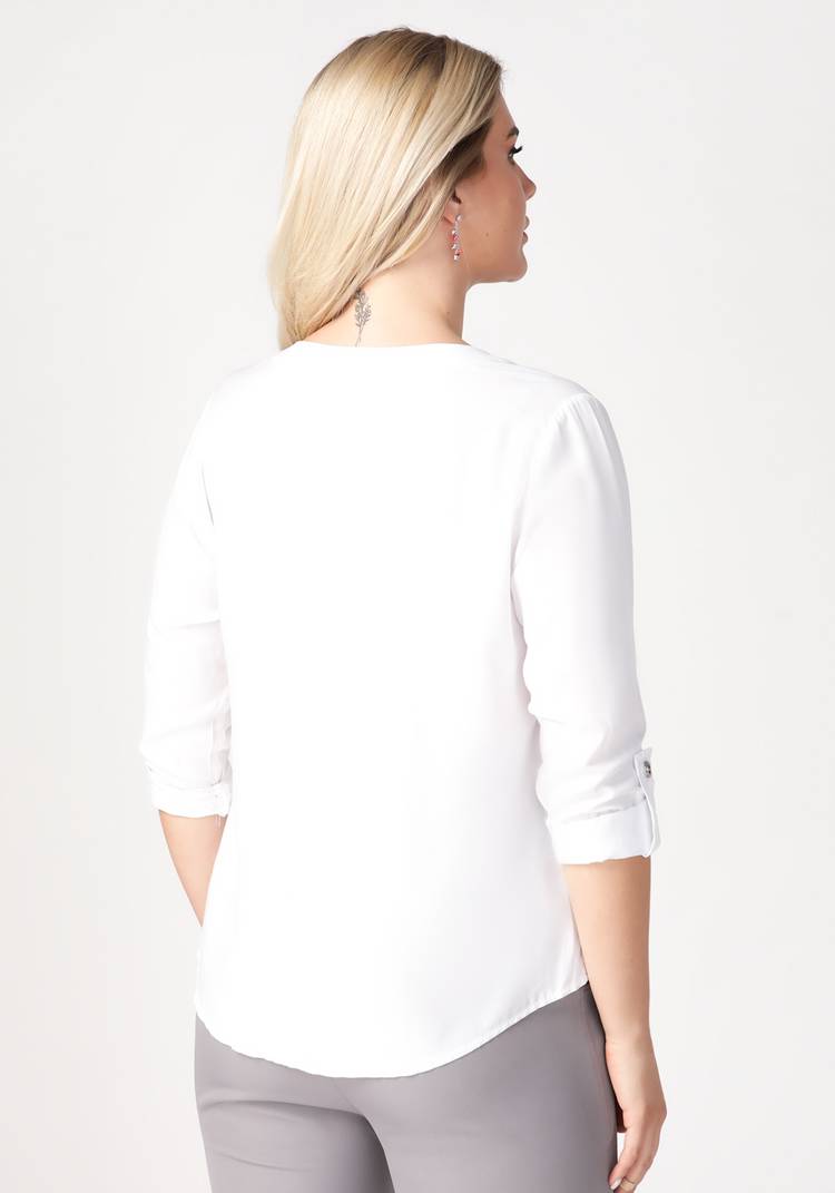 Рубашка прямого кроя Аннета шир.  750, рис. 3