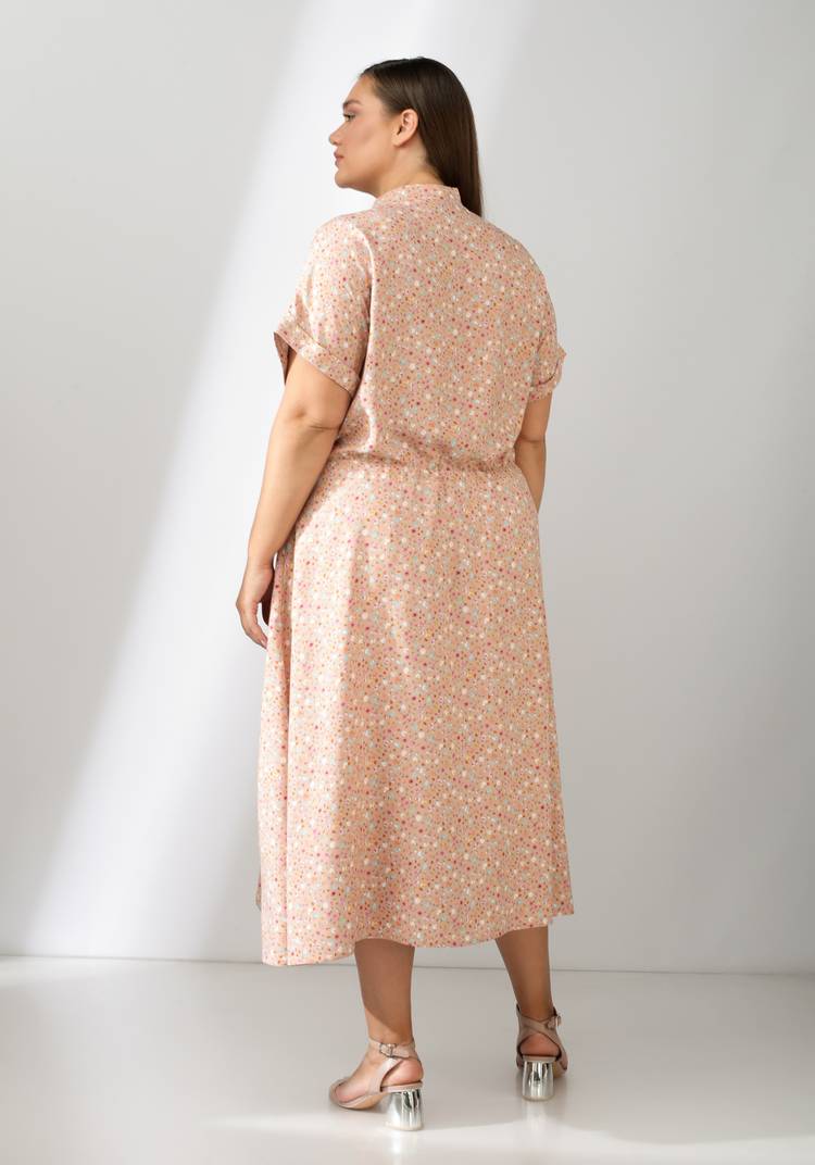 Платье отрезное по  линии талии шир.  750, рис. 7