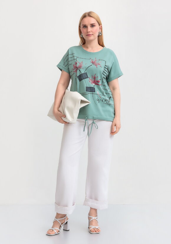 Блуза Мила шир.  580, рис. 27