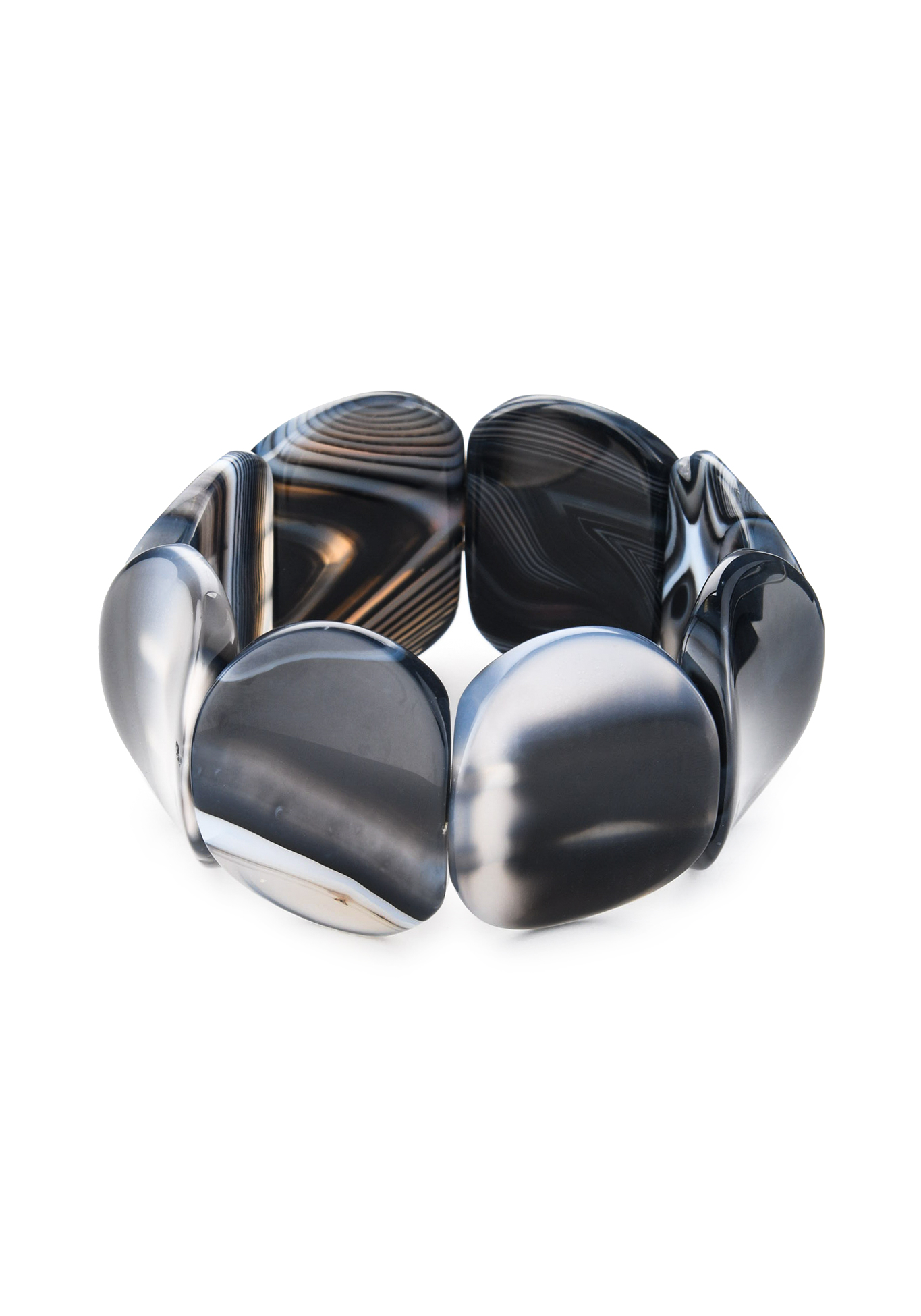 

Браслет "Богатый камень", Черный